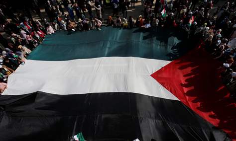 مظاهرات حاشدة في المغرب رفضا للتطبيع مع الكيان الإسرائيلي