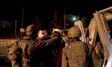 العدو الاسرائيلي شن حملة اعتقالات واسعة في الضفة المحتلة
